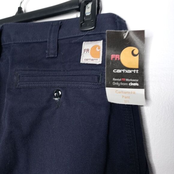 Carhartt navy pants size 32×32 - Picture 5 of 7